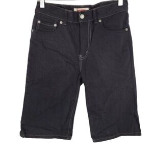 Levi Strauss & Co. Boys Denim Shorts Gray Boys Size 16 Regular 28 Waist